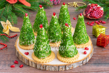 Закуска Елочки на Новый год